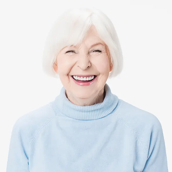 Beautiful Old Lady Smiling